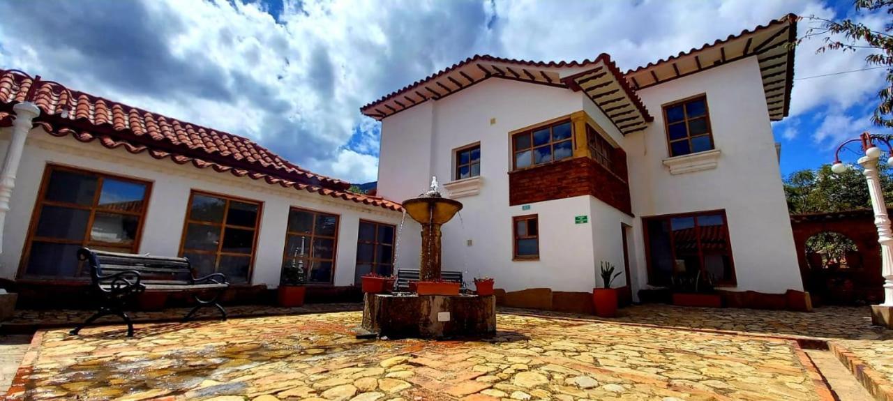 Santiago Diaz Piedrahita Hotel Villa de Leyva Buitenkant foto